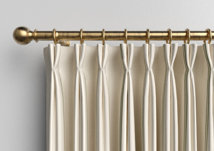 The British Stripe Co. Victoria, Derwent No.1 - Made to Measure Curtains - Image 10